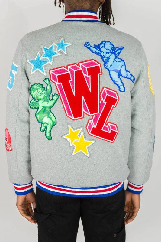 RM Angels Melton Jacket - Heather Grey - BLVD