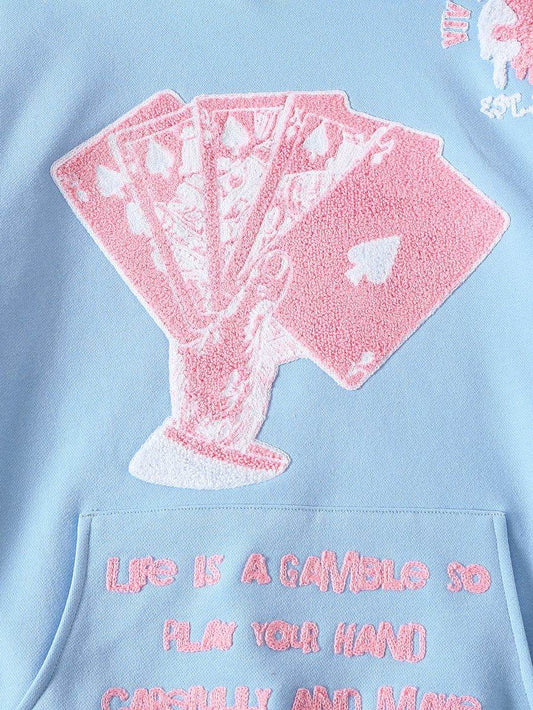 Vibe In Vogue - Winning Moves Stacked Jogging Sets - Baby Blue Pink - BLVD