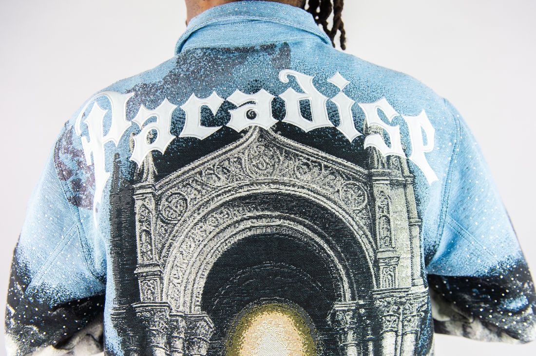 Rm - R.stone - Tapestry Jacket - Light Blue