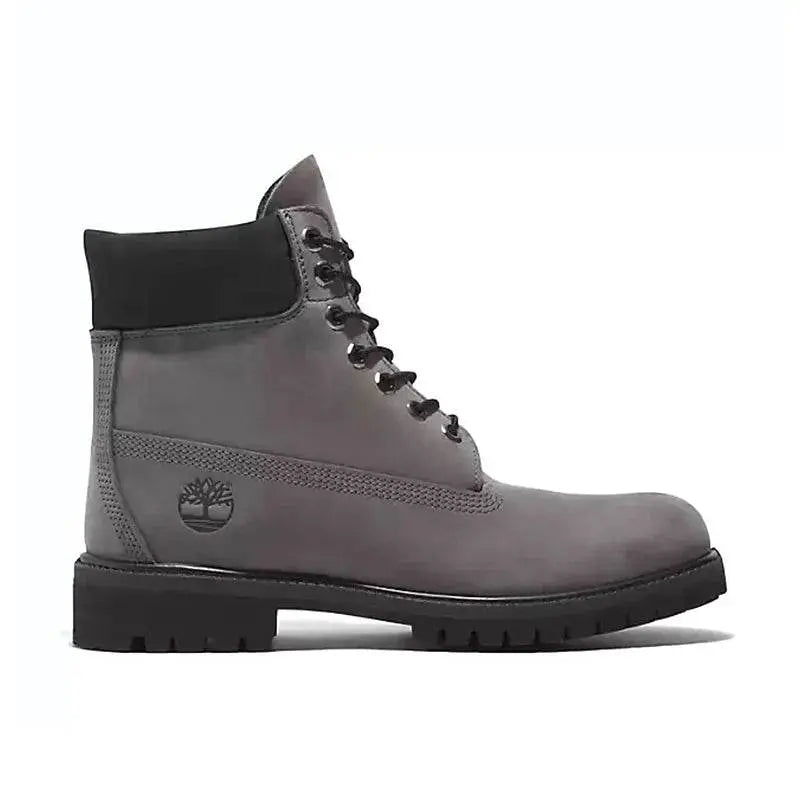 Men's Timberland® 50th Anniversary Edition Premium 6-Inch Waterproof Boot - Medium Grey Nubuck - BLVD