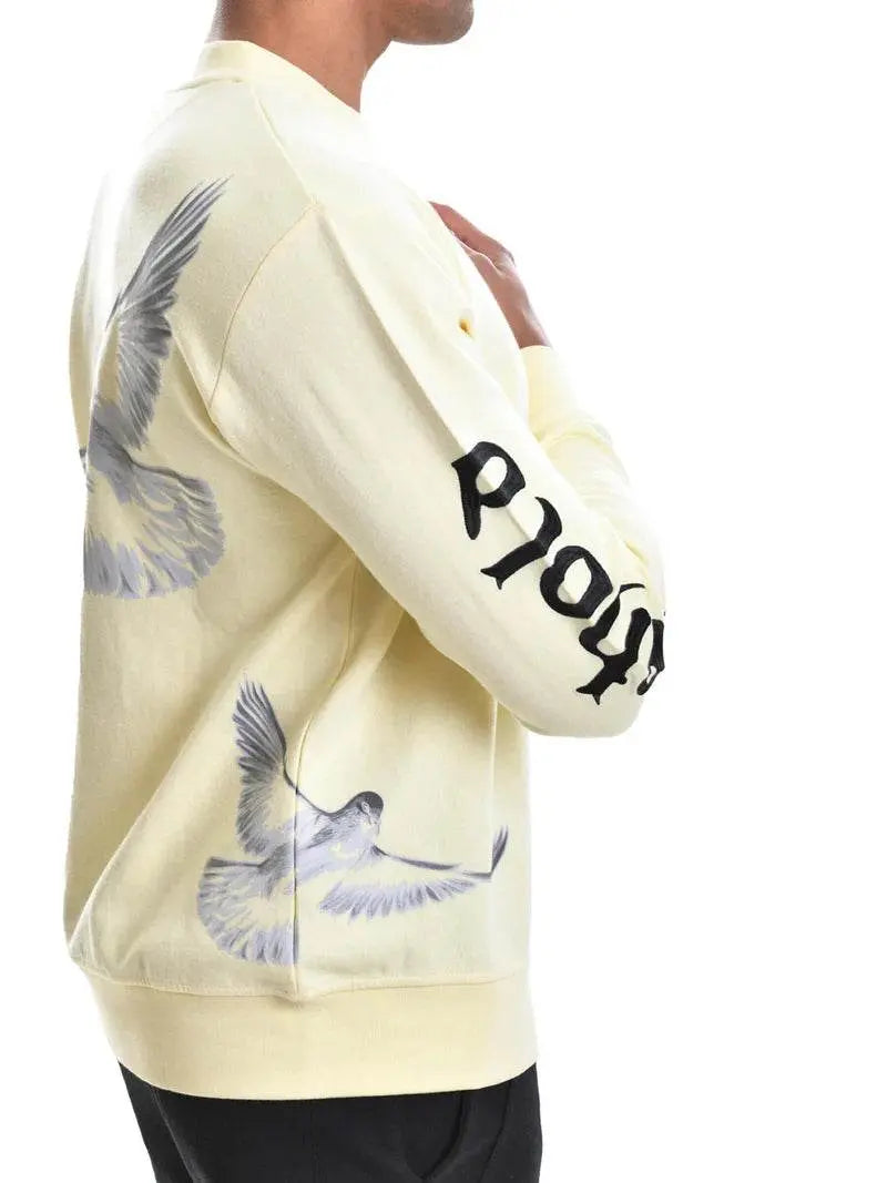 Behold Crewneck Sweatshirt - Buttermilk - BLVD