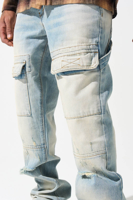 Serenede ''Fig'' Baggy Jeans - Vintage Sky Washed - BLVD