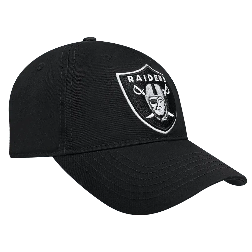 Pro Standard - Las Vegas Raiders Fast Lane Logo Dad Hat - Black - BLVD