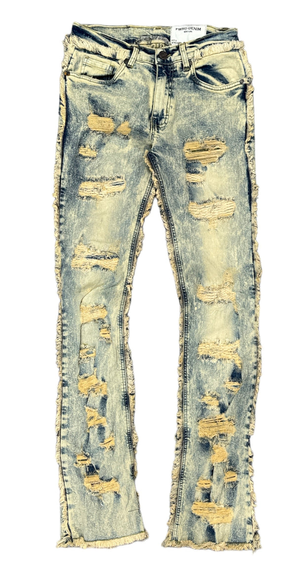 FWRD DENIM Men Stacked No End Jeans - Ice Tint