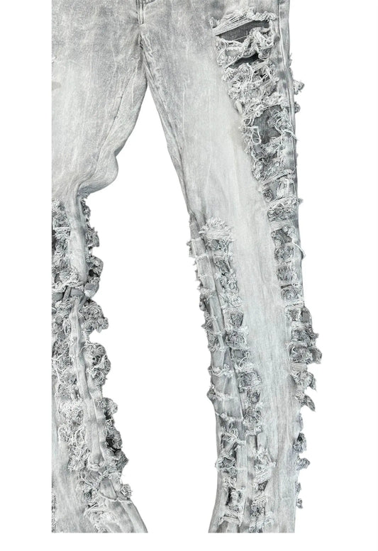 FWRD Denim Men Side Swiped Men Jeans (Grey) - BLVD