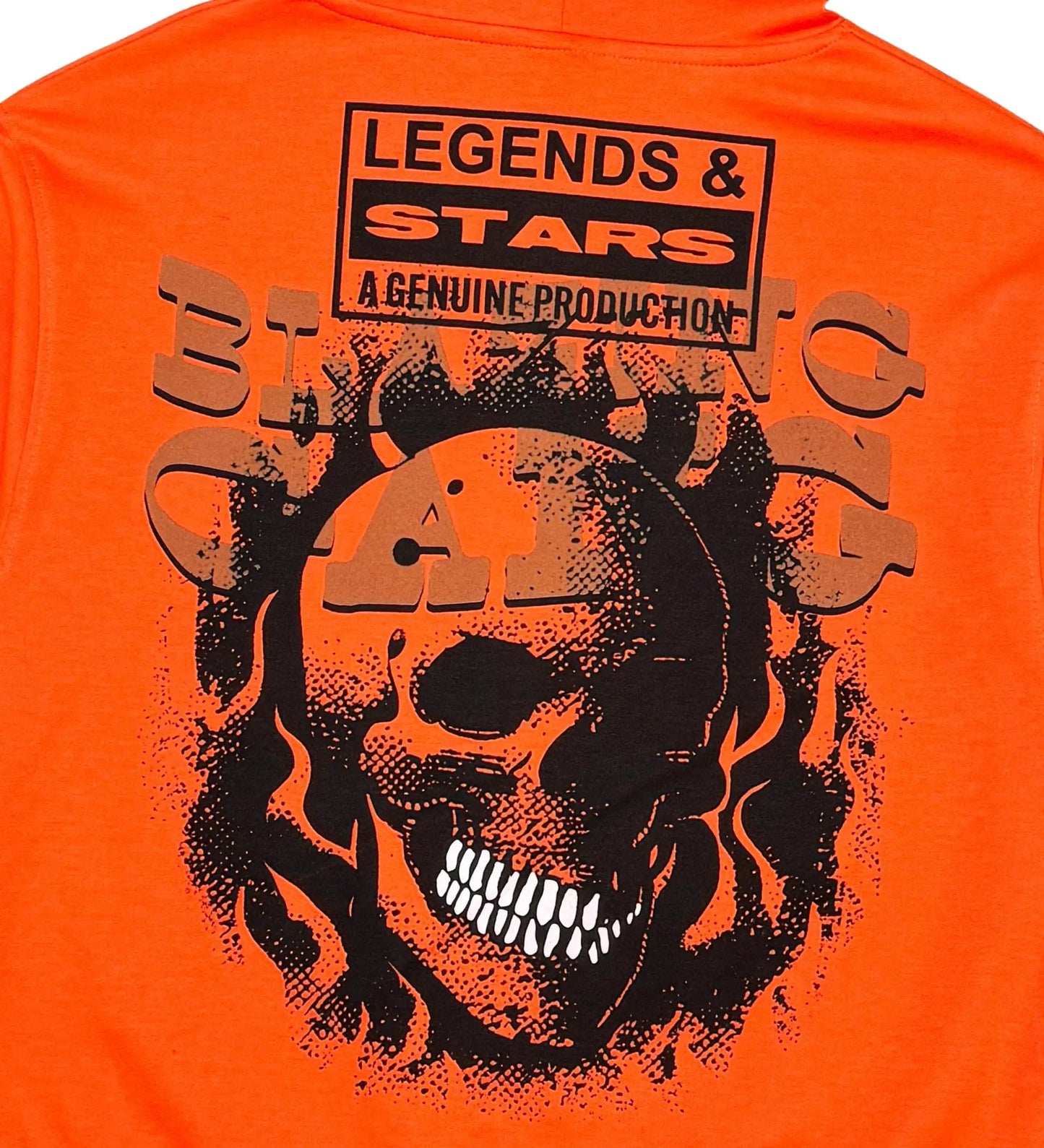 Genuine - Blazing Gang Hoodie - Orange - BLVD