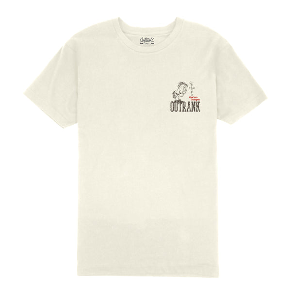 Outrank Got’em Jumpin T-shirt - Vintage White