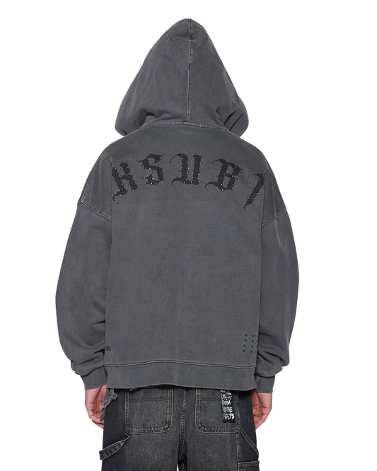 Ksubi - Serpent Ekcess Hoodie - Charcoal Fade