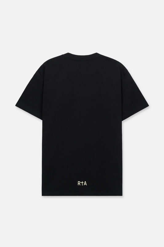 RTA - Colin Oversized Short Sleeve Tee | Black Road To Paradise