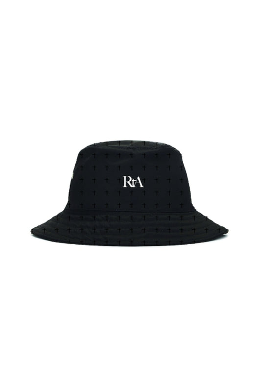RTA - Marcus Bucket Hat | Black Cross Paradise