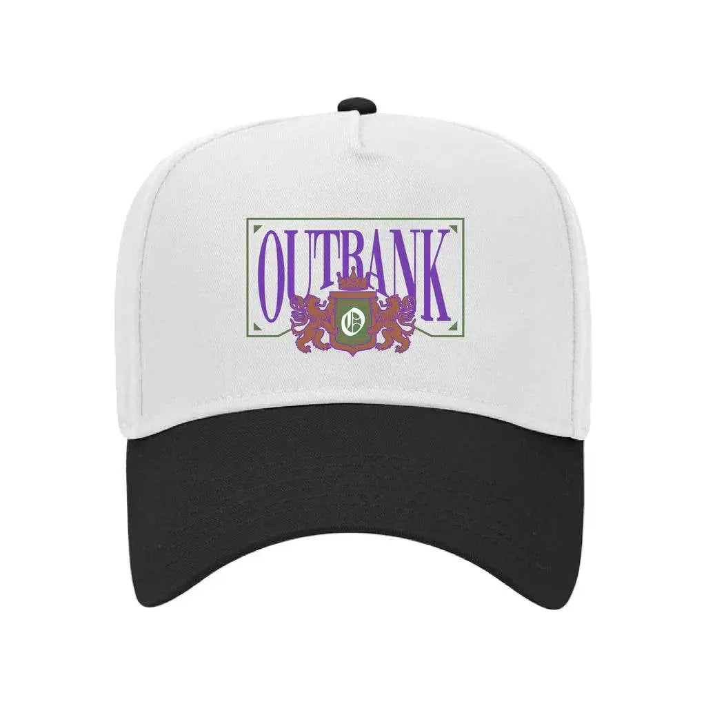 Outrank True Kings SnapBack - White Black Puprle - BLVD