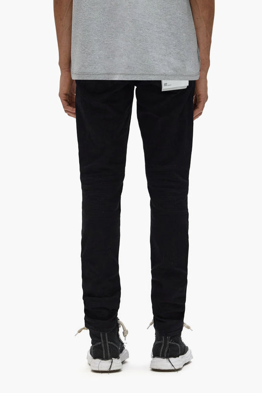 Purple Brand - P002 Rinse Knee Slit - Black - P002-NDBR825