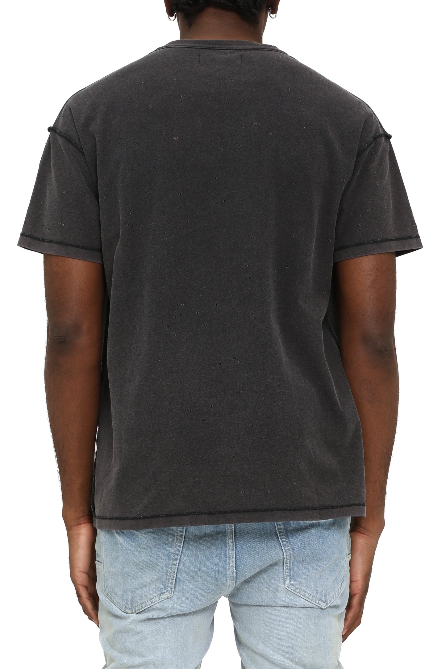 Purple Brand - Approach Tee - Black - P101-TBBS425 Purple Brand