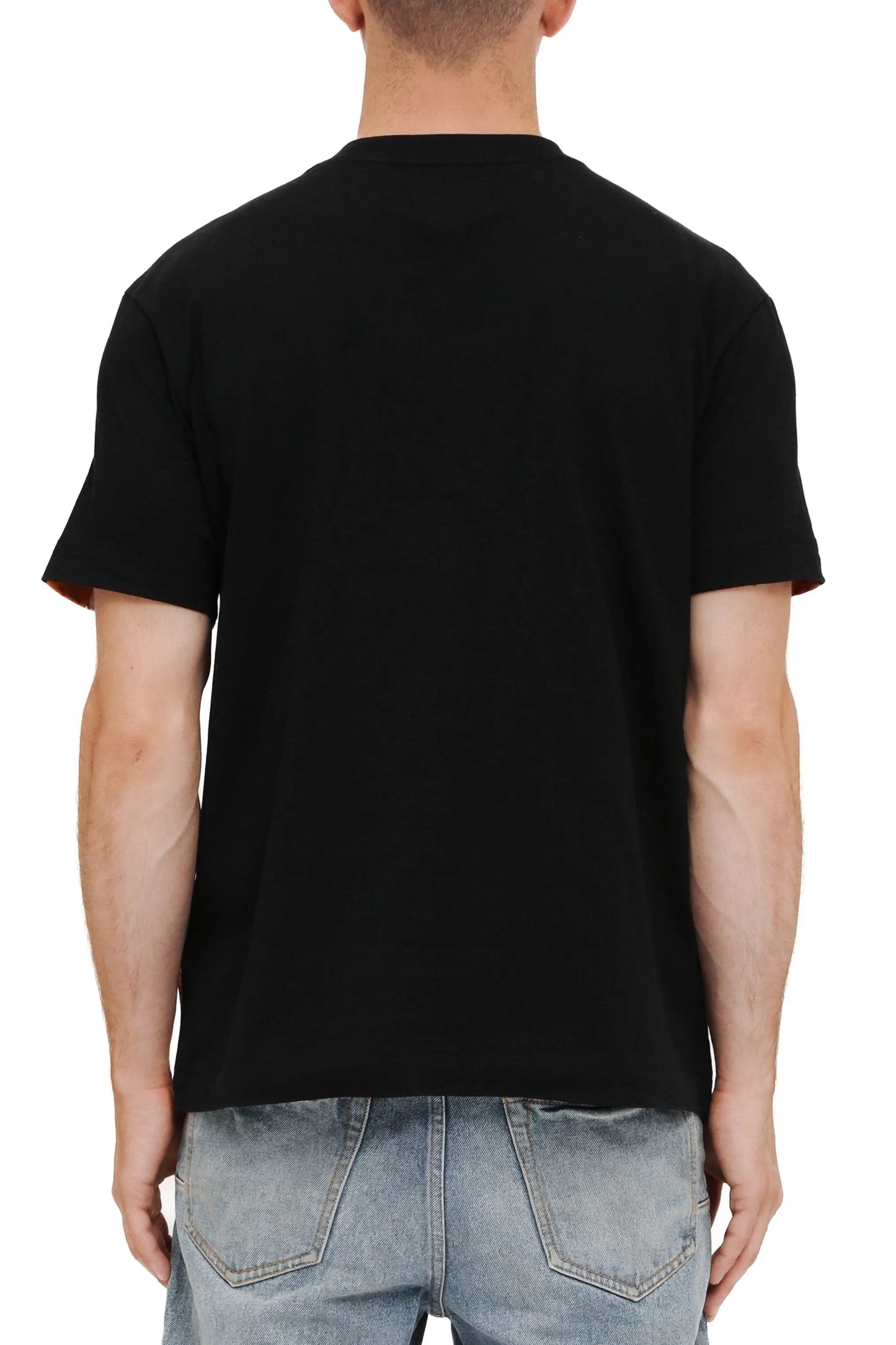 Purple Brand Textured Tee - Black - P104-JBEY225 - BLVD