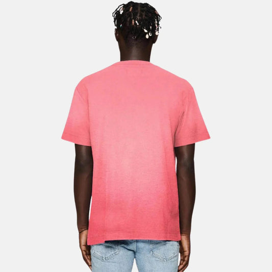 Purple Brand Wordmark T-Shirt - Pink - P104-JDMW324 - BLVD