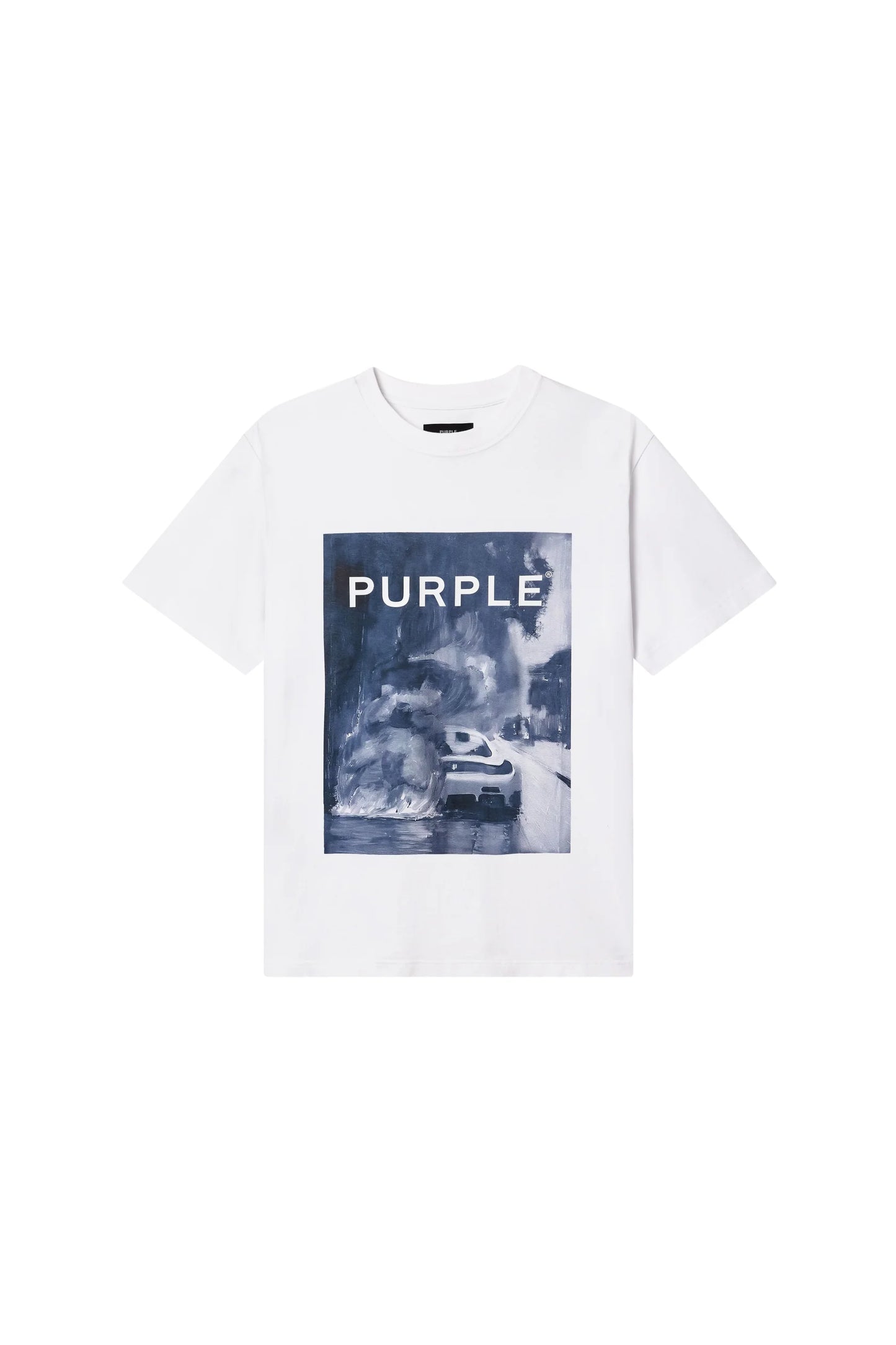 Purple Brand - Carefree Tee - White - P104-TBWC425 Purple Brand