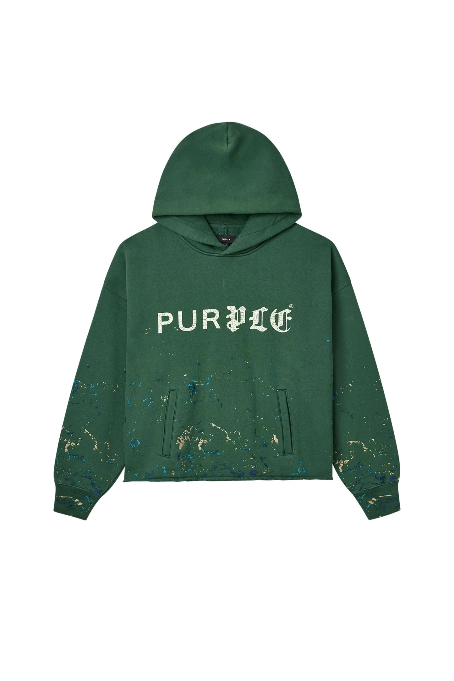 Purple Brand - Half & Half Hoodie - Green - M4104-HFGH425