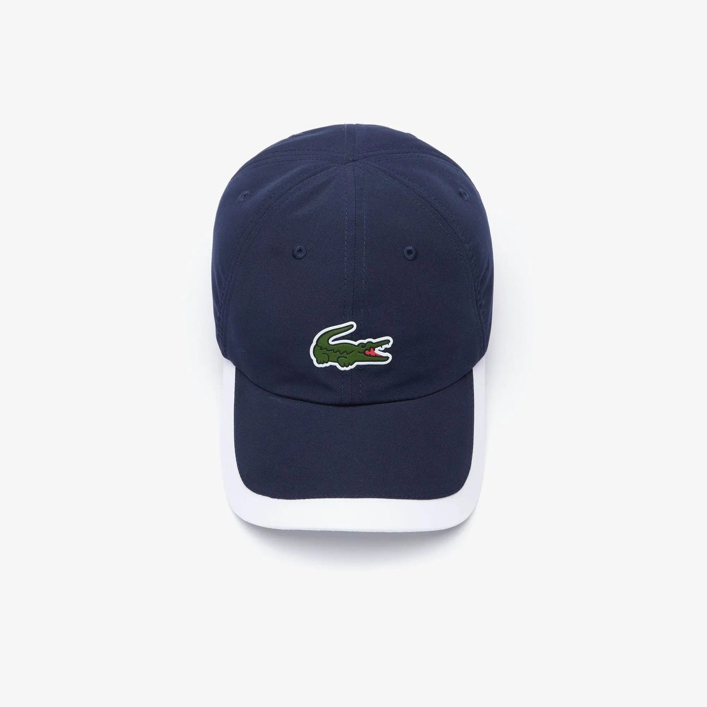 Lacoste Unisex SPORT Contrast Border Lightweight Cap - 525 Navy / White - BLVD