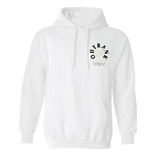 Outrank Reach New Heights Hoodie - White - BLVD