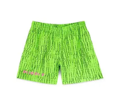 Purple Brand Hacker All Around Shorts - Green - P504-PGHA224 - BLVD