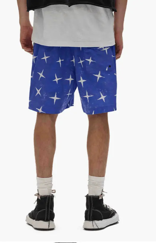 Purple Brand - Star All Around Shorts - Blue - P504-PBWS225 - BLVD