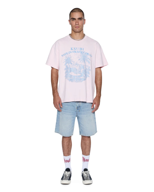 Ksubi Men's - anti k short siberia - Stone Wash