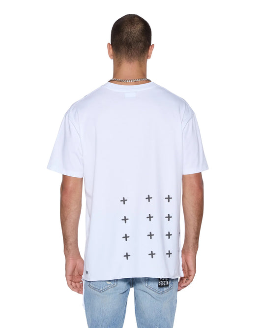 Ksubi - Plated Biggie Ss Tee - True White