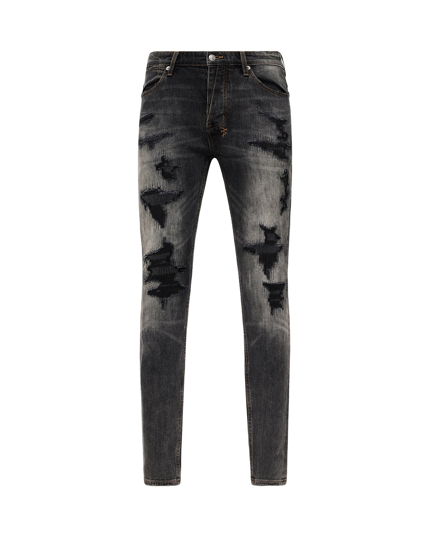 Ksubi Men's - Van Winkle Retorqued Repair - Black Wash KSUBI