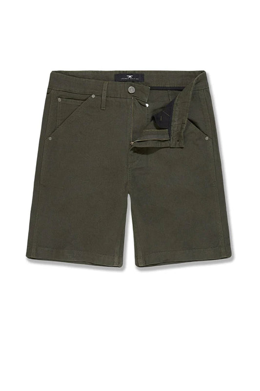 Jordan Craig -Retro - The Re-Up Shorts - Dark Green
