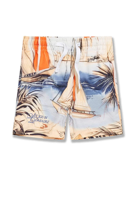 Jordan Craig - Kids Wanderlust Party Shirt & Shorts Set - Lauderdale