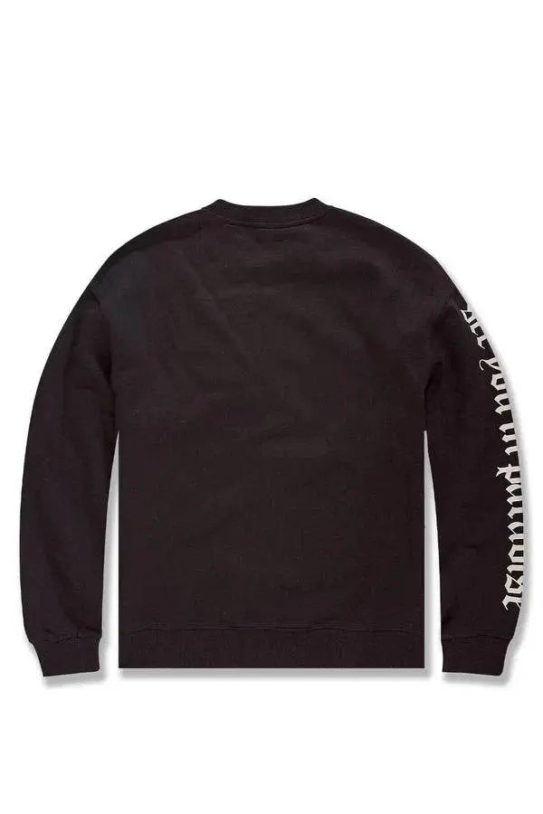 Jordan Craig Blessed Crewneck Sweatshirt - Black - BLVD