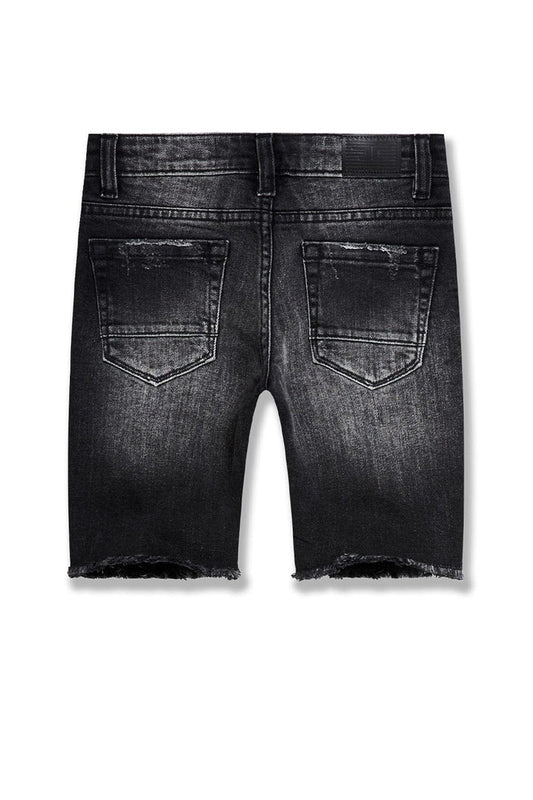 Jordan Craig - Kids Arlington Denim Shorts - Black Shadow