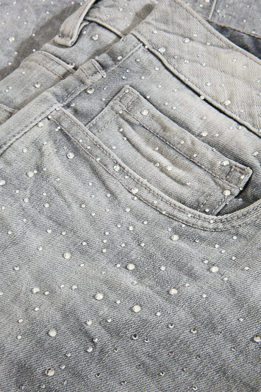 Jordan Craig Martin - Local Dealer Denim W Rhinestones - Cement Wash