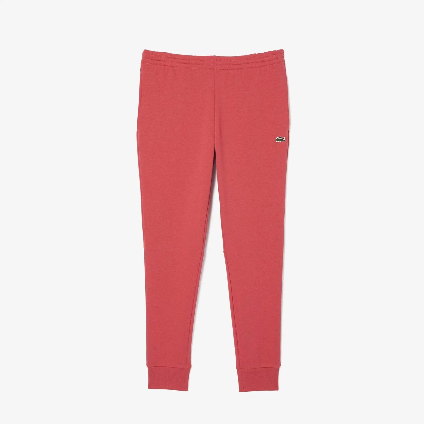 Lacoste Men's Fleece Zip-Up Hoodie & Tapered Fit Sweatpants Set - Sierra Red ZV9 - BLVD