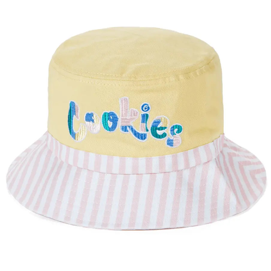 Cookies Montauk Bucket Hat Pale Yellow - BLVD