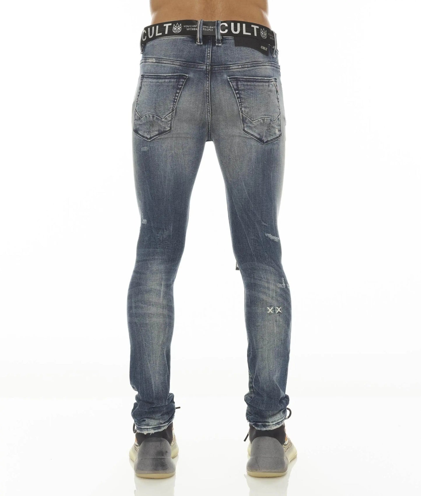 Cult Of Individuality Men's Punk Super Skinny Stretch - BLVD