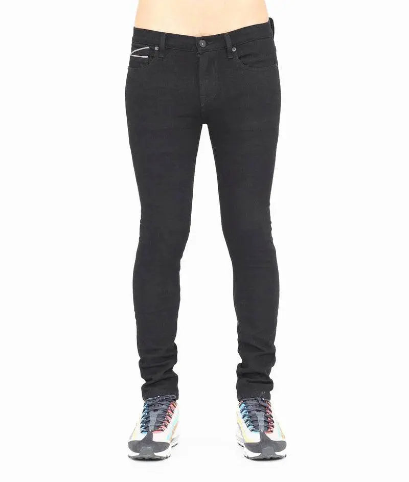 Cult Of Individuality Men's Punk Super Skinny Stretch Black - BLVD