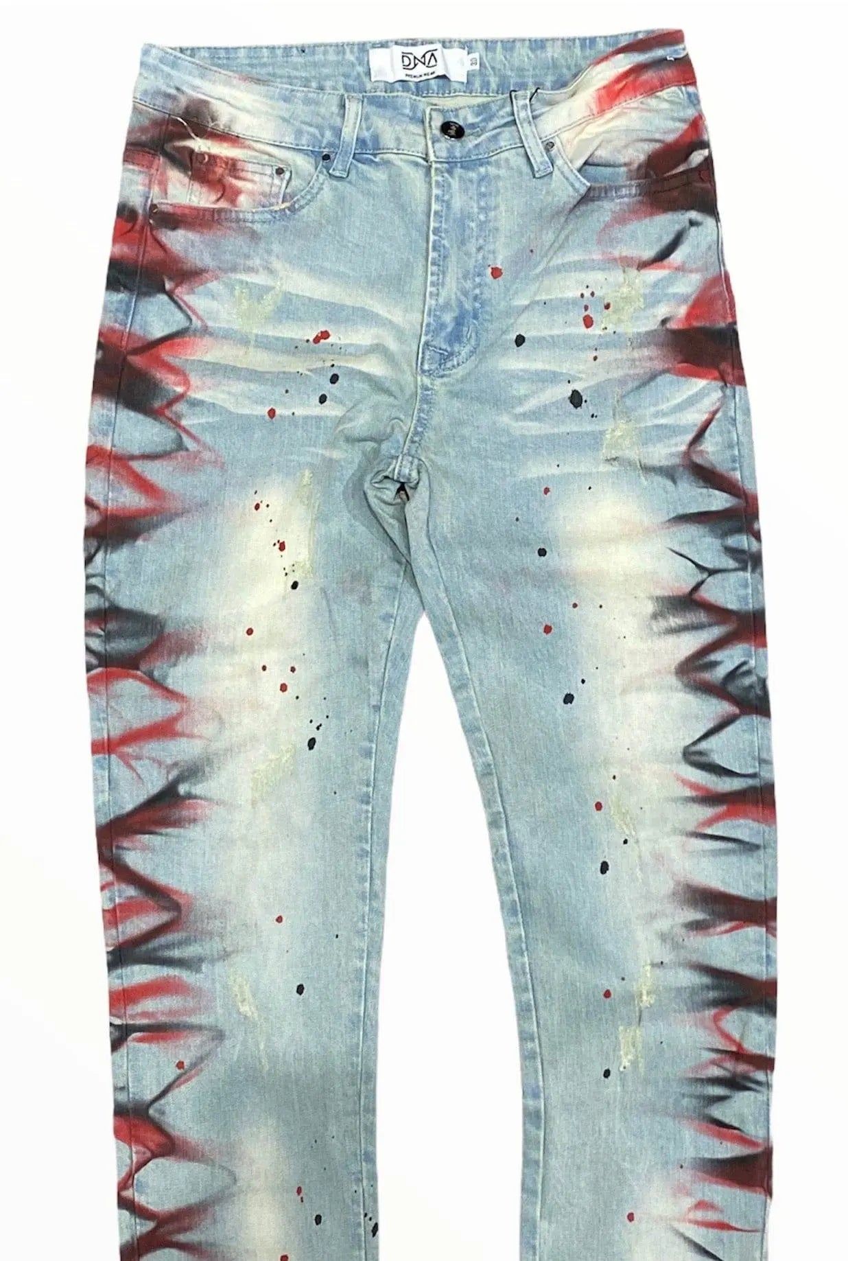 DNA Men Red Thunder Jeans Vintage / Red - BLVD