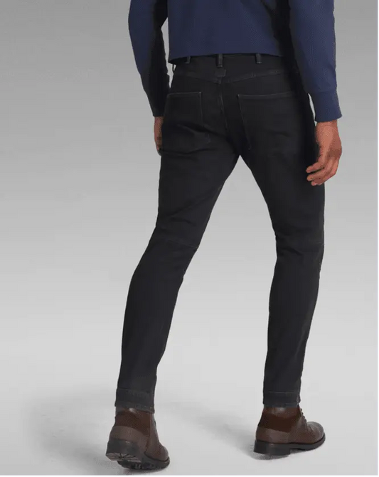 G-star Men 5620 3D Slim Jeans Worn In Black Varnish - BLVD