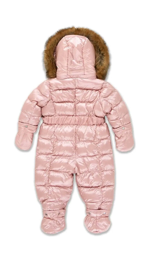 jordan Craig Newborn Astoria Snowsuit (Pink) - BLVD