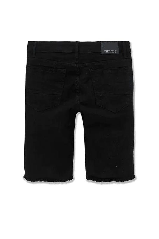 Jordan Craig Tulsa Twill Shorts (Jet Black) - BLVD