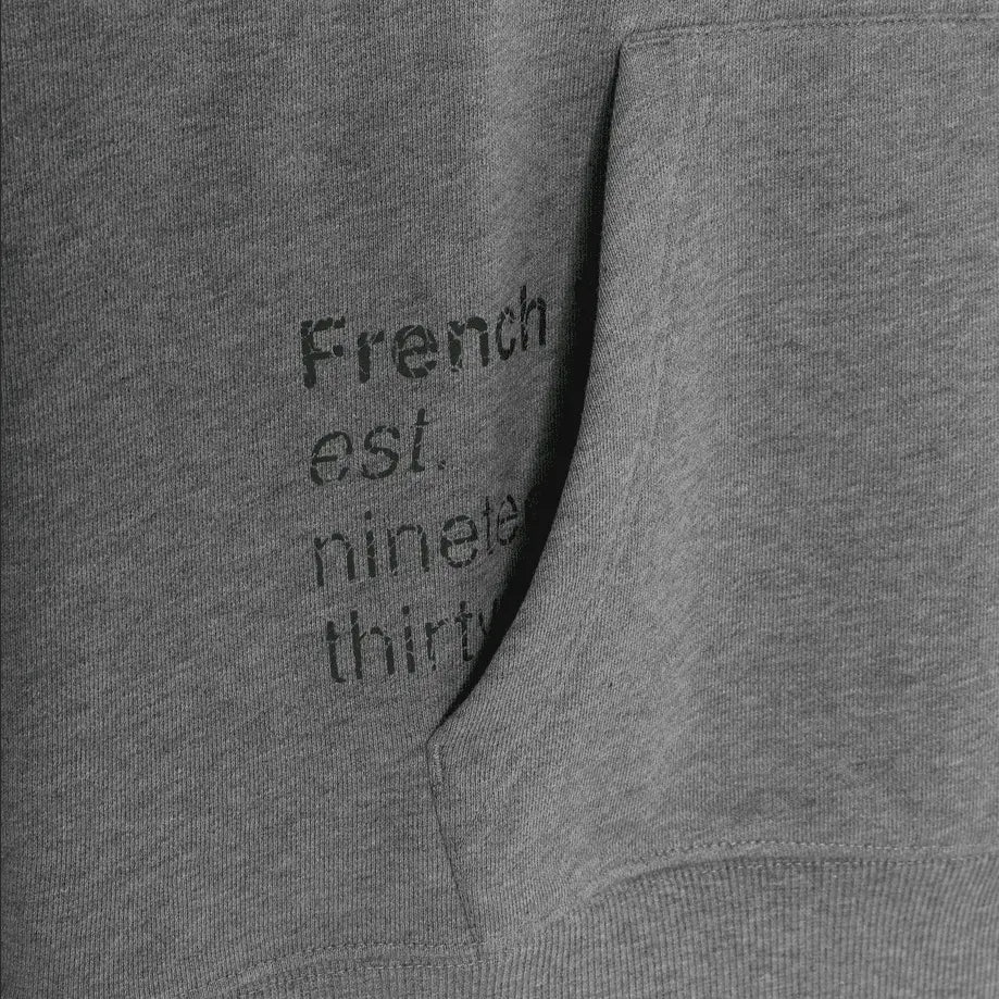 Lacoste Men's Loose Fit Crocodile Hooded Sweatshirt & Print Trackpants Set Grey YRD - BLVD