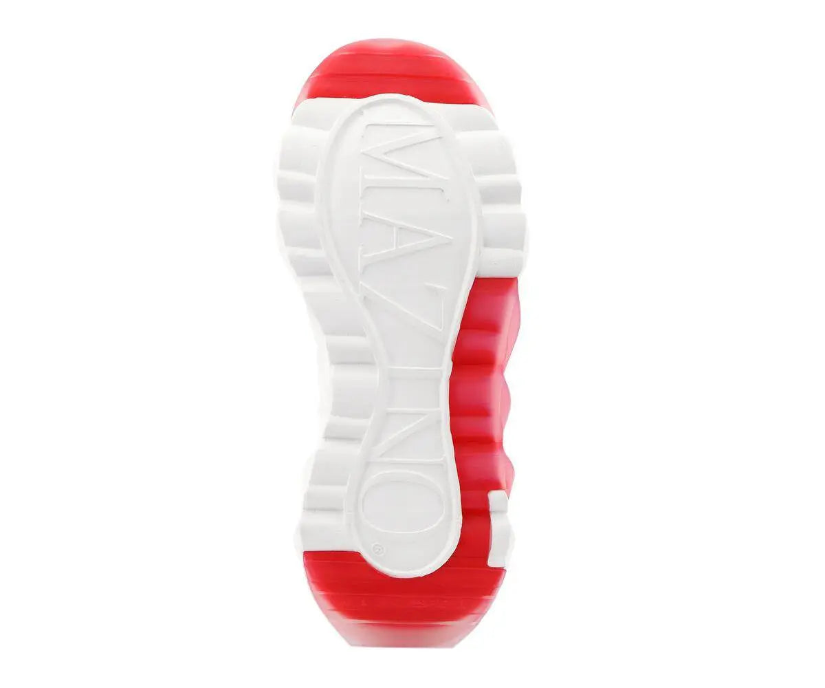 Mazino Men Lolite-011 Sneaker - Grey / Red / Black - BLVD