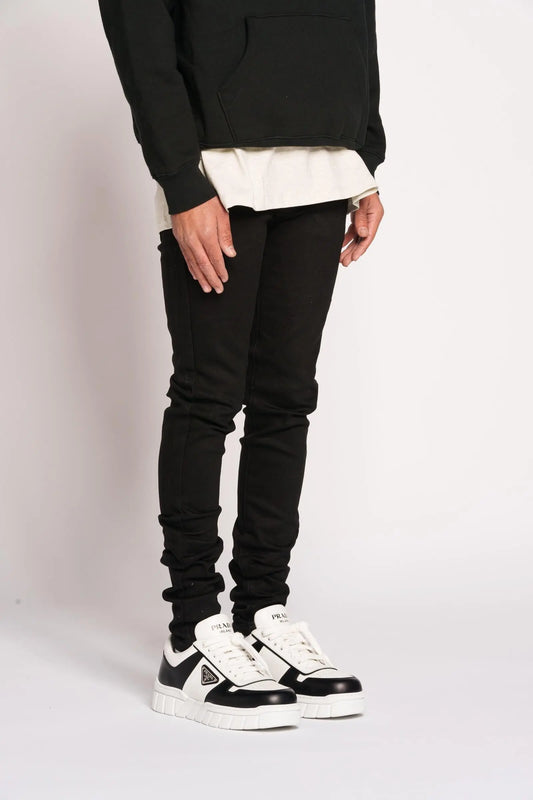 Pheelings "Love Is Blind" Skinny Denim - Jet Black Wax - BLVD