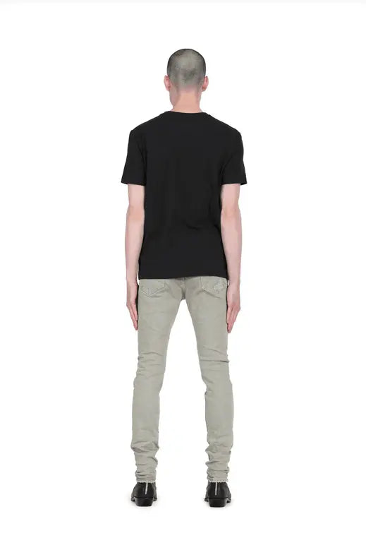 Purple Brand Jeans P001 Low Rise Skinny Jean - Peyote Destroy Repair P001-Pedr123 - BLVD