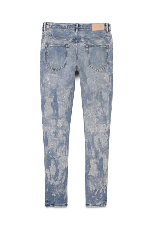Purple Brand Jeans P002 Light Indigo Vintage Spotted Bleach - P002-VSSB223 - BLVD