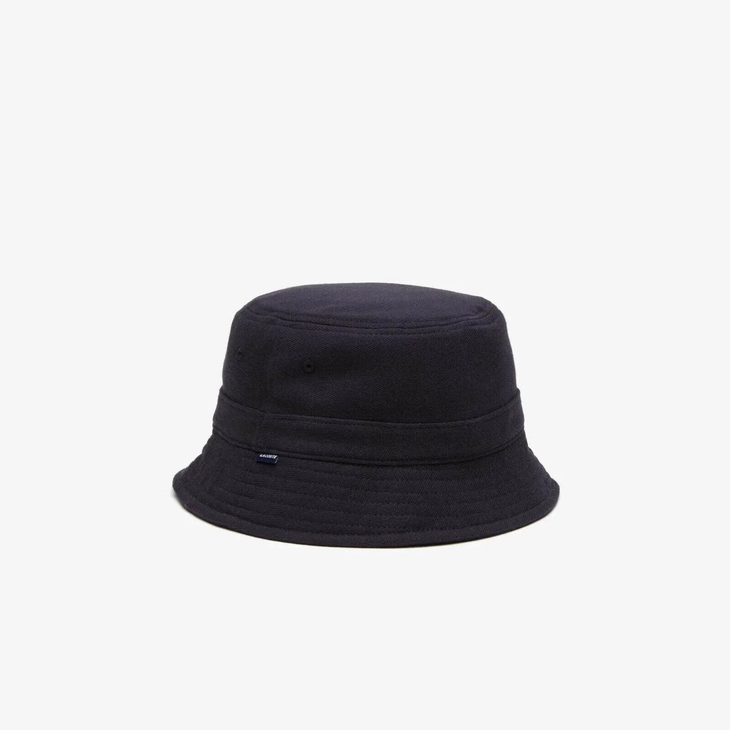 Men's Lacoste Unisex Organic Cotton Bucket Hat - Navy Blue 166 - BLVD