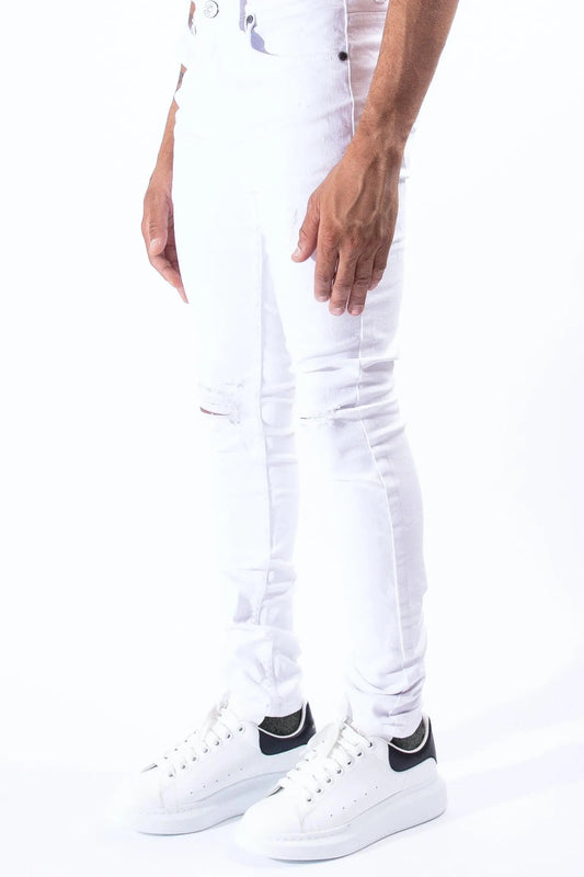 Serenede "Everest Peak" Jeans White - BLVD
