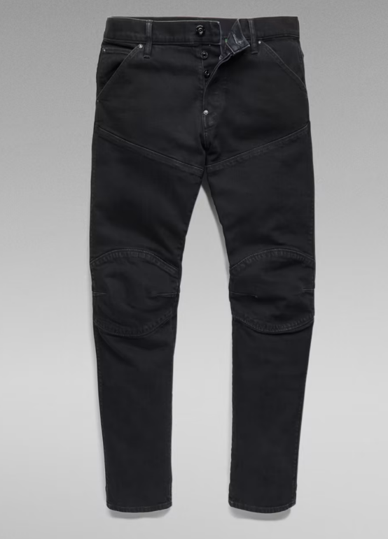 G-star Men 5620 3D Slim Jeans Worn In Black Varnish MEN JEANS by G-STAR | BLVD