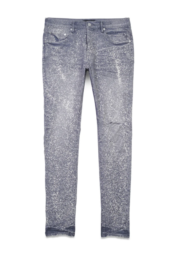 Purple Brand Jeans P001 Low Rise Skinny Jean - Worn Grey Speckle Bleac –  BLVD
